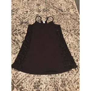 Lingerie tank with lace‎
